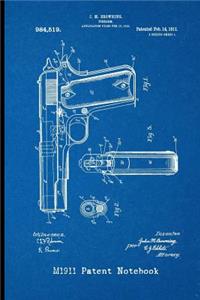 M1911 Patent Notebook