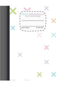 primary composition book Top Half Blank For Drawing