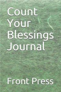 Count Your Blessings Journal