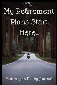 Motorcycle Riding Journal