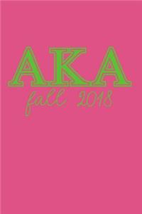 Aka Fall 2018