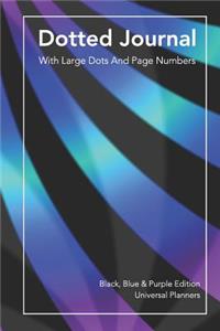 Dotted Journal - Black, Blue & Purple Edition