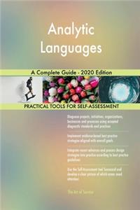 Analytic Languages A Complete Guide - 2020 Edition