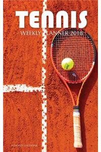 Tennis Weekly Planner 2018