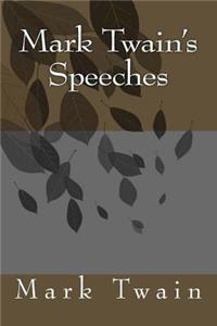Mark Twain's Speeches