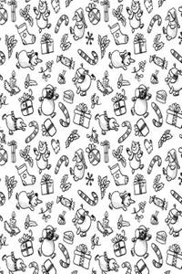 Color My Cover Christmas Journal - Cute Snowmen