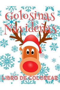 ✌ Golosinas Navideñas ✌ Colorear Año Nuevo Colorear Niños 6 Años ✌ Libro de Colorear Para Niños