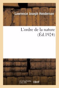 L'Ordre de la Nature