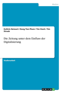 Zeitung unter dem Einfluss der Digitalisierung