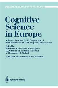 Cognitive Science in Europe