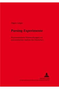Parsing-Experimente