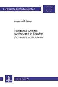 Funktionale Grenzen Synoekologischer Systeme