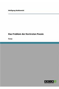 Problem der Konkreten Poesie