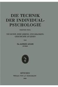 Die Technik Der Individualpsychologie