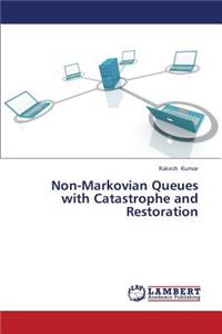 Non-Markovian Queues with Catastrophe and Restoration