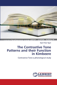 The Contrastive Tone Patterns and their Function in Kimbeere