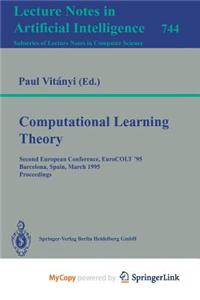 Computational Learning Theory
