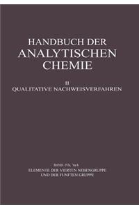 Elemente der Vierten Nebengruppe und der Fünften Gruppe