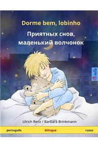 Dorme bem, lobinho. Livro infantil bilingue (português - russo)