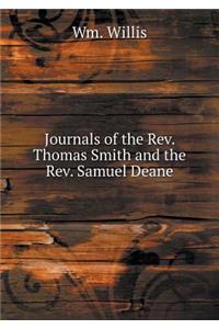 Journals of the Rev. Thomas Smith and the Rev. Samuel Deane