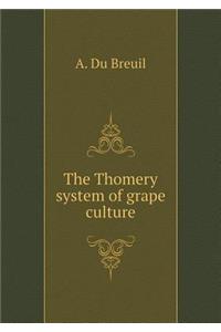 The Thomery System of Grape Culture