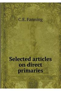 Selected Articles on Direct Primaries