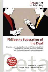 Philippine Federation of the Deaf