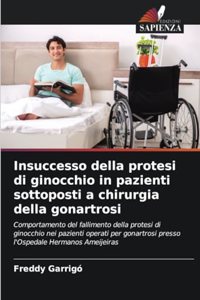 Insuccesso della protesi di ginocchio in pazienti sottoposti a chirurgia della gonartrosi