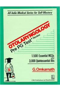 Otolaryngology Pre-pg Test Review (ENT)