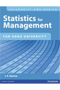Statistics for Management (For the Anna University)