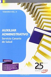 Auxiliar Administrativo del Servicio Canario de Salud. Temario, vol. II