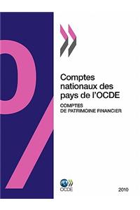 Comptes nationaux des pays de l'OCDE, Comptes de patrimoine financier 2010