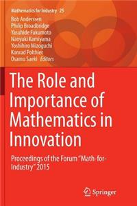 Role and Importance of Mathematics in Innovation