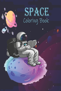 Space Coloring Book