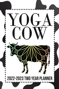 Yoga Cow 2022-2023 Two Year Planner