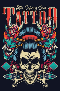 Tattoo Coloring Book