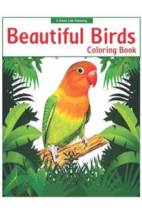 Beautiful Birds Coloring Book -