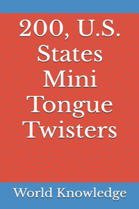 200, U.S. States Mini Tongue Twisters