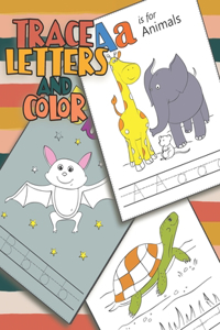 Trace letters and color