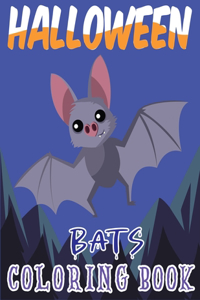 Halloween Bats Coloring Book