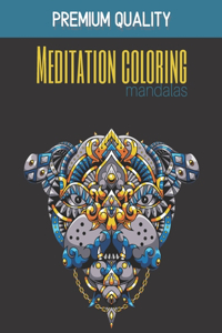 Meditation coloring mandalas - Premium quality