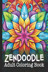 Zendoodle Adult Coloring Book