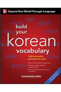 Build Your Korean Vocabulary [With CD (Audio)]