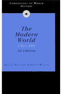 Chronology of the Modern World, 1763 to 1992