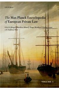 Max Planck Encyclopedia of European Private Law