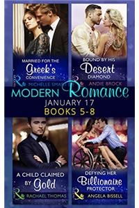 Modern Romance January 2017 Books 5 - 8