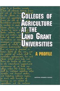 Colleges of Agriculture at the Land Grant Universities