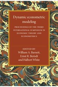 Dynamic Econometric Modeling