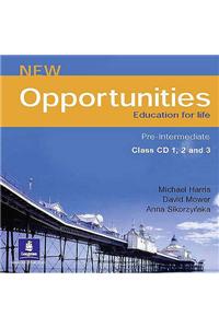 Opportunities Global Pre-Intermediate Class CD New Edition