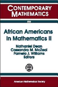 African Americans in Mathematics II